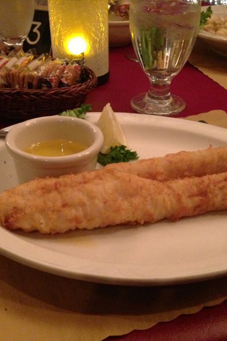 Delicious Friday night fish fry